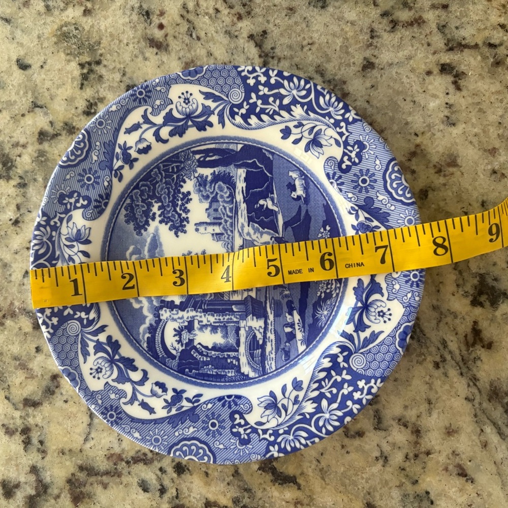 Spode Blue and White 20cm 7.5” Plate - Picture 6 of 6